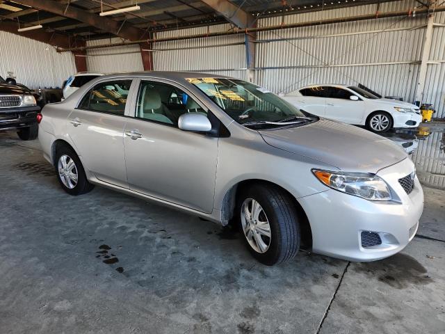 1NXBU4EE3AZ166334 - 2010 TOYOTA COROLLA BASE SILVER photo 4