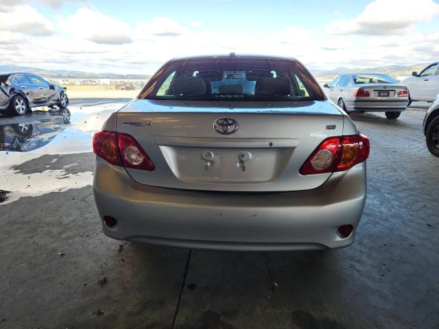 1NXBU4EE3AZ166334 - 2010 TOYOTA COROLLA BASE SILVER photo 6