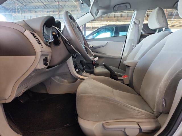 1NXBU4EE3AZ166334 - 2010 TOYOTA COROLLA BASE SILVER photo 7