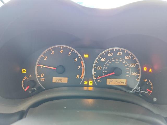 1NXBU4EE3AZ166334 - 2010 TOYOTA COROLLA BASE SILVER photo 9