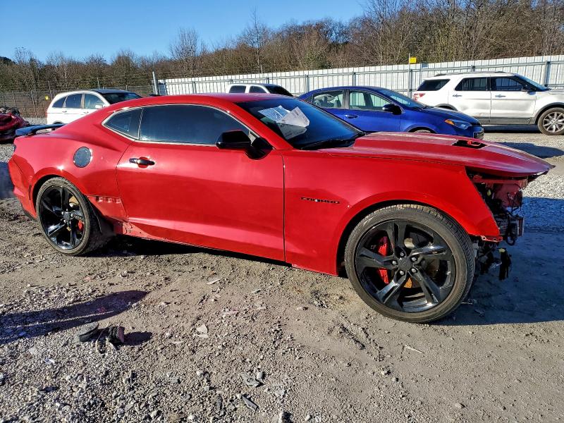 1G1FH1R79K0104779 - 2019 CHEVROLET CAMARO SS RED photo 4