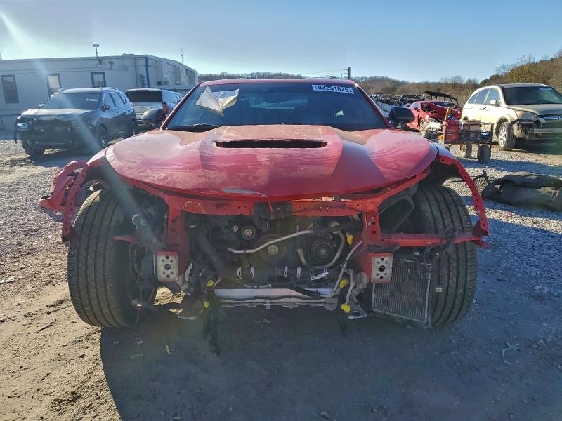 1G1FH1R79K0104779 - 2019 CHEVROLET CAMARO SS RED photo 5