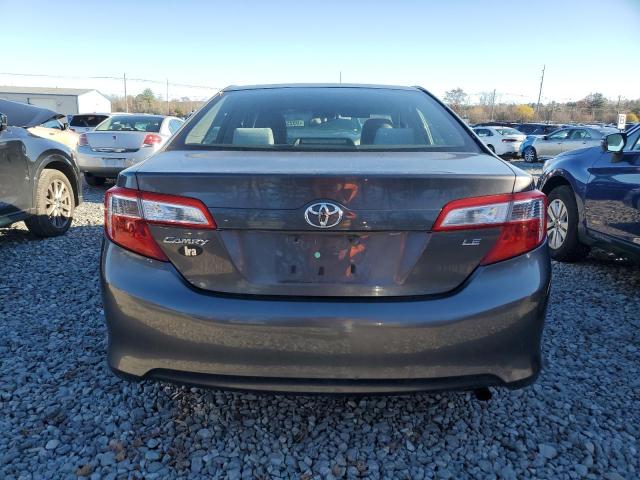 4T4BF1FK5CR178510 - 2012 TOYOTA CAMRY BASE GRAY photo 6
