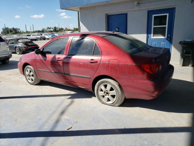1NXBR32E35Z509293 - 2005 TOYOTA COROLLA CE 红色 照片 2