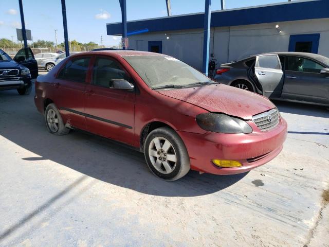 1NXBR32E35Z509293 - 2005 TOYOTA COROLLA CE 红色 照片 4