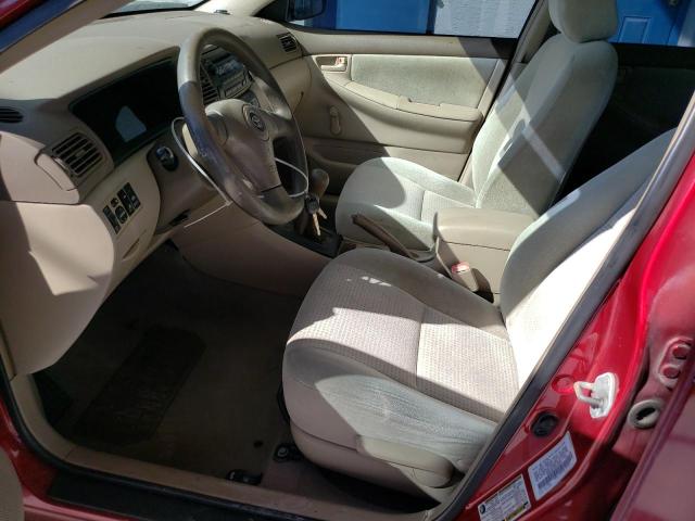1NXBR32E35Z509293 - 2005 TOYOTA COROLLA CE 红色 照片 7