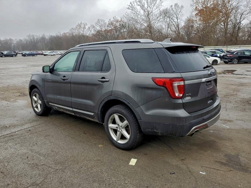 1FM5K8D89HGA19868 - 2017 FORD EXPLORER XLT 灰色 照片 2