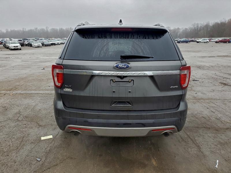 1FM5K8D89HGA19868 - 2017 FORD EXPLORER XLT 灰色 照片 6