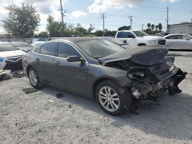 1G1ZD5ST4JF134257 - 2018 CHEVROLET MALIBU LT ნაცრისფერი ფოტო 4