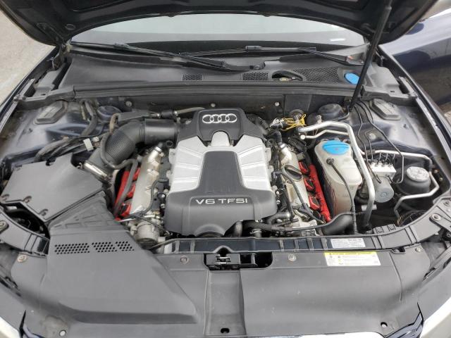 WAUCGAFH3BN004784 - 2011 AUDI S5 PREMIUM PLUS Niebieski zdjęcie 11