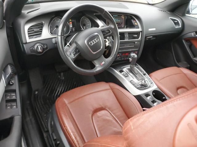 WAUCGAFH3BN004784 - 2011 AUDI S5 PREMIUM PLUS Niebieski zdjęcie 8
