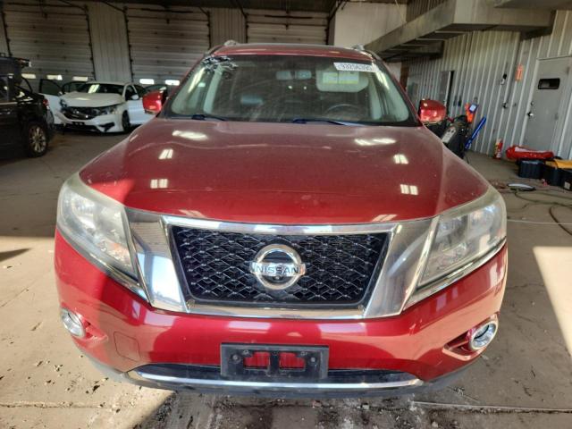 5N1AR2MM1EC615872 - 2014 NISSAN PATHFINDER S RED photo 5