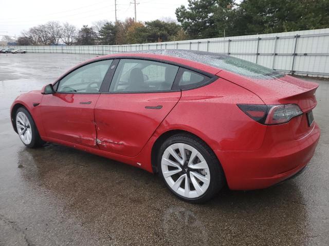 5YJ3E1EA0PF450328 - 2023 TESLA MODEL 3 Կարմիր լուսանկար 2