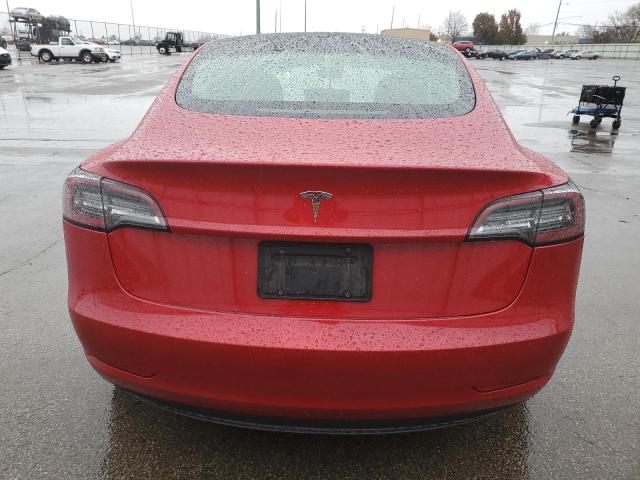 5YJ3E1EA0PF450328 - 2023 TESLA MODEL 3 Կարմիր լուսանկար 6