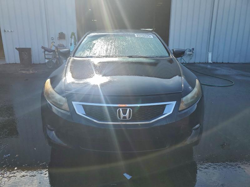 1HGCS22809A000787 - 2009 HONDA ACCORD EXL BLACK photo 5