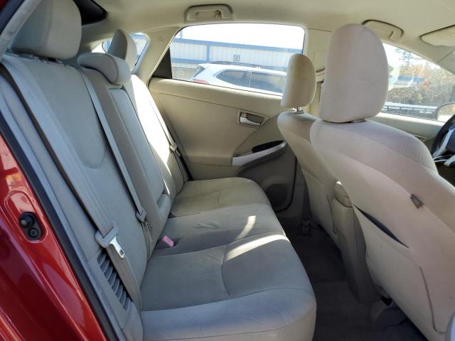 JTDKN3DU7B0279202 - 2011 TOYOTA PRIUS RED photo 10