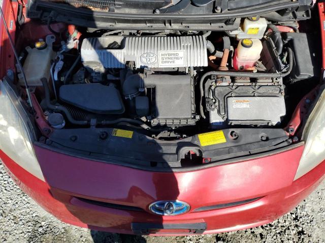 JTDKN3DU7B0279202 - 2011 TOYOTA PRIUS RED photo 11