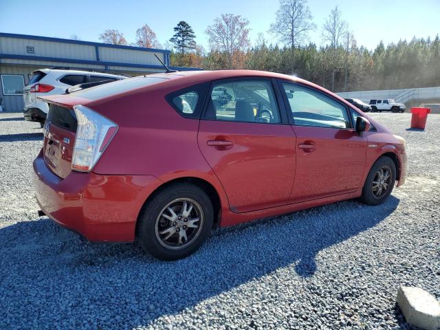 JTDKN3DU7B0279202 - 2011 TOYOTA PRIUS RED photo 3