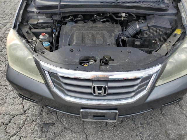 5FNRL384X8B057584 - 2008 HONDA ODYSSEY EX GRAY photo 12