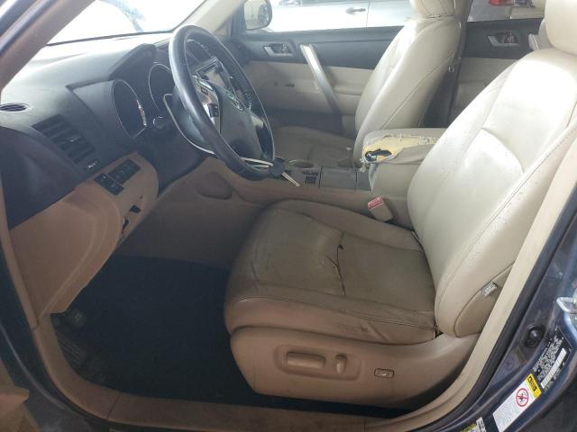 5TDZK3EH1DS131796 - 2013 TOYOTA HIGHLANDER BASE Կապույտ լուսանկար 7