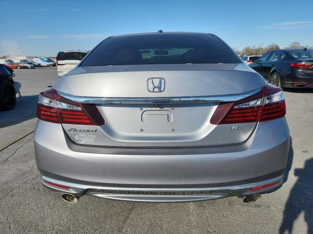 1HGCR3F80HA013789 - 2017 HONDA ACCORD EXL SILVER photo 6