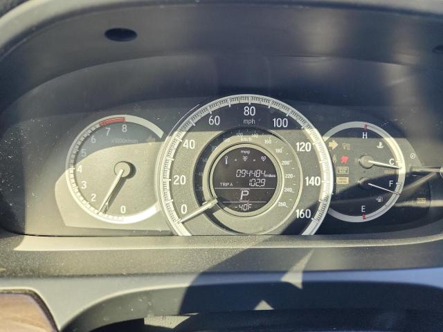 1HGCR3F80HA013789 - 2017 HONDA ACCORD EXL SILVER photo 9