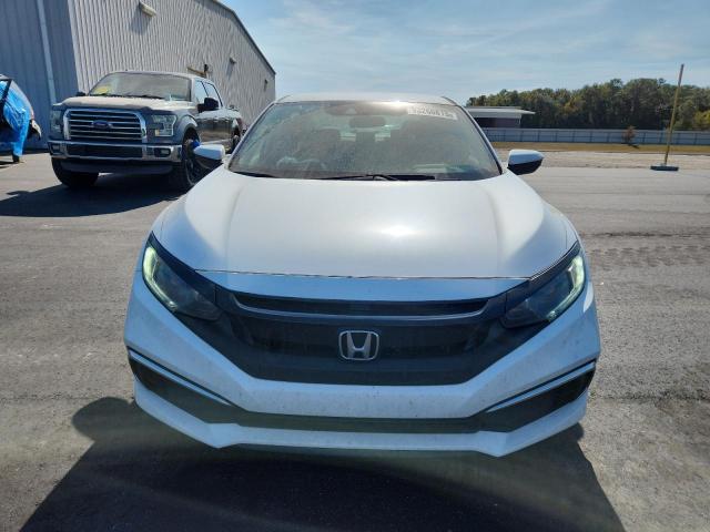 19XFC2F6XLE027369 - 2020 HONDA CIVIC LX WHITE photo 5