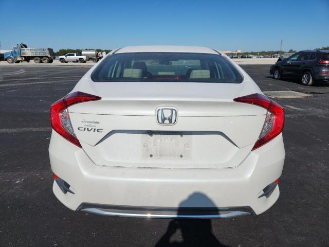 19XFC2F6XLE027369 - 2020 HONDA CIVIC LX WHITE photo 6