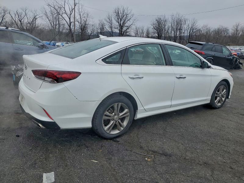 5NPE34AF9KH734536 - 2019 HYUNDAI SONATA LIMITED أبيض صورة 3