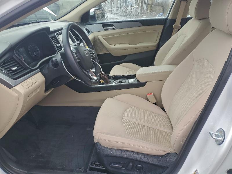 5NPE34AF9KH734536 - 2019 HYUNDAI SONATA LIMITED أبيض صورة 7