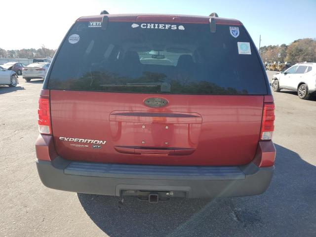 1FMPU16556LA03961 - 2006 FORD EXPEDITION XLT BURGUNDY photo 6