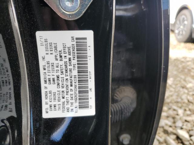 1HGCR2F50HA142096 - 2017 HONDA ACCORD SPORT BLACK photo 12