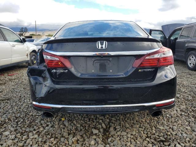 1HGCR2F50HA142096 - 2017 HONDA ACCORD SPORT BLACK photo 6