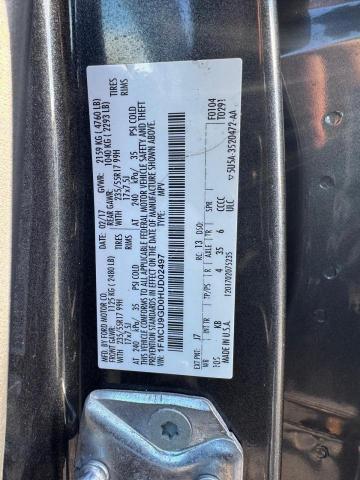 1FMCU9GD0HUD02497 - 2017 FORD ESCAPE SE Boz foto 12