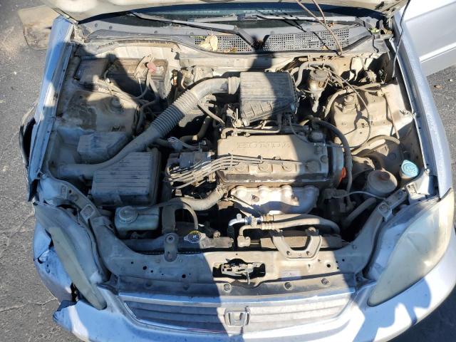 2HGEJ6611YH501204 - 2000 HONDA CIVIC BASE SILVER photo 11