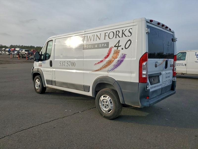 3C6TRVAG2HE525194 - 2017 RAM PROMASTER 1500 STANDARD WHITE photo 2