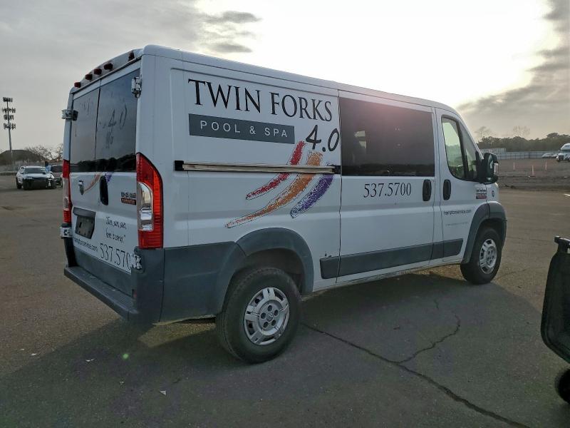 3C6TRVAG2HE525194 - 2017 RAM PROMASTER 1500 STANDARD WHITE photo 3