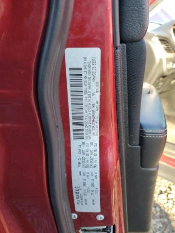 1C4PJMCS8HW664863 - 2017 JEEP CHEROKEE LATITUDE RED photo 13