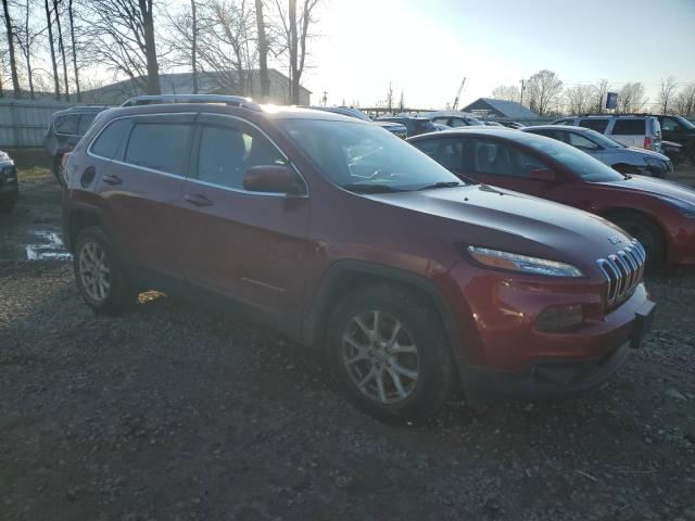 1C4PJMCS8HW664863 - 2017 JEEP CHEROKEE LATITUDE RED photo 4