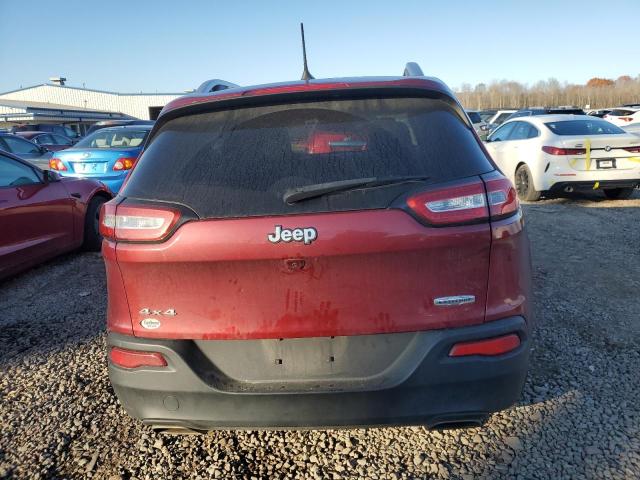 1C4PJMCS8HW664863 - 2017 JEEP CHEROKEE LATITUDE RED photo 6