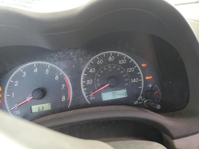 JTDBU4EE5AJ067634 - 2010 TOYOTA COROLLA BASE Чорний фото 9