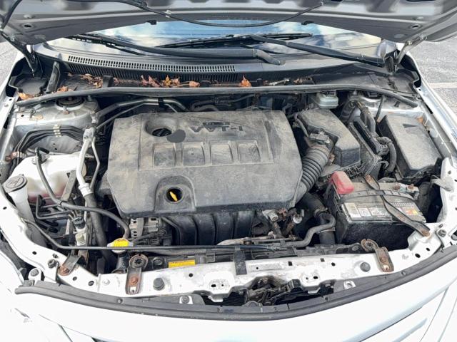 JTDBU4EE4B9131648 - 2011 TOYOTA COROLLA BASE Сріблястий фото 7