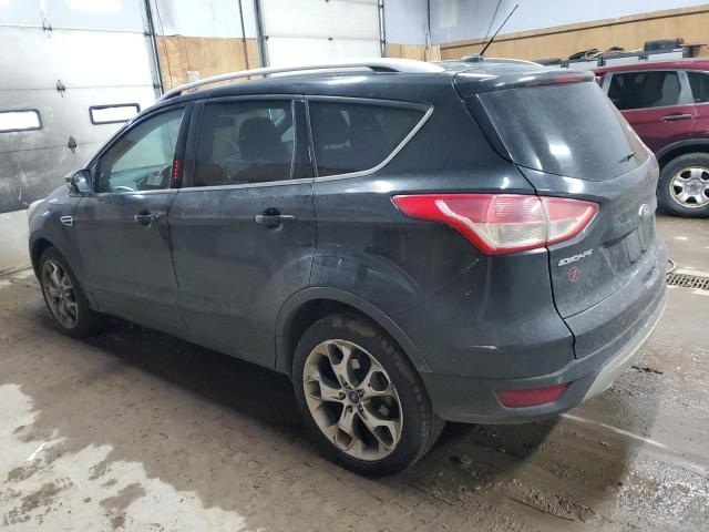 1FMCU9J96DUA81910 - 2013 FORD ESCAPE TITANIUM BLACK photo 2