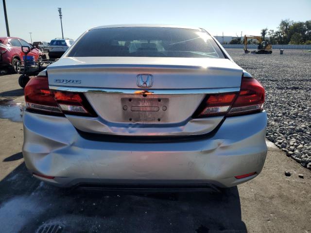 19XFB2F80EE055608 - 2014 HONDA CIVIC EX SILVER photo 6