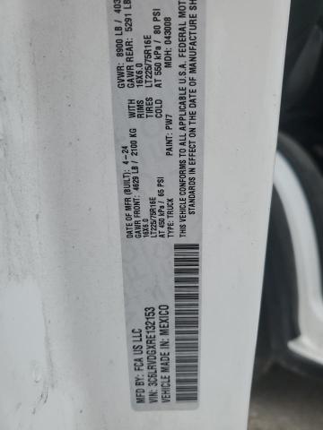 3C6LRVDGXRE132153 - 2024 RAM PROMASTER 2500 HIGH Սպիտակ լուսանկար 13