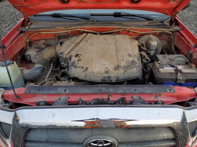 5TEUU42N47Z432901 - 2007 TOYOTA TACOMA ACCESS CAB Красный фото 11