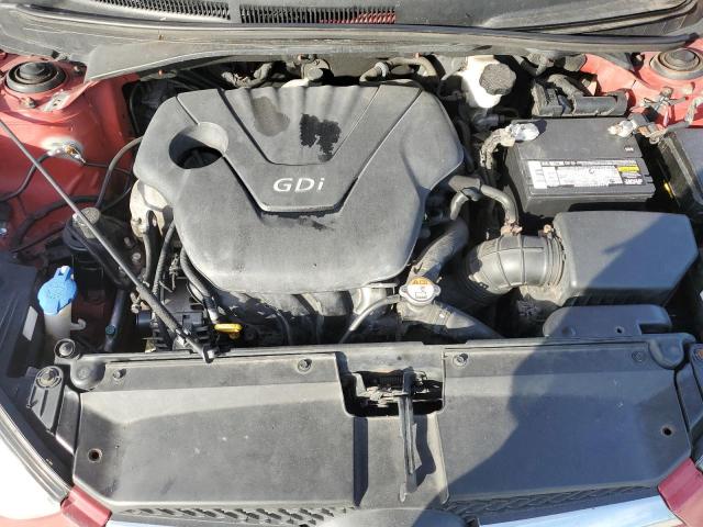 KMHTC6AD6CU044666 - 2012 HYUNDAI VELOSTER 红色 照片 11