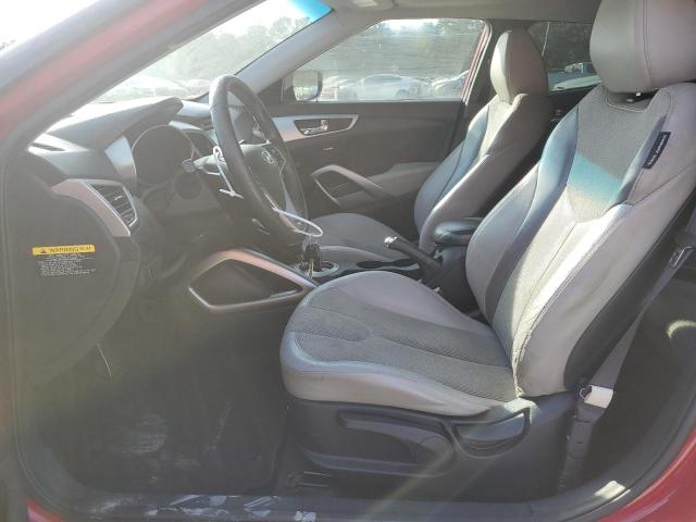 KMHTC6AD6CU044666 - 2012 HYUNDAI VELOSTER 红色 照片 7