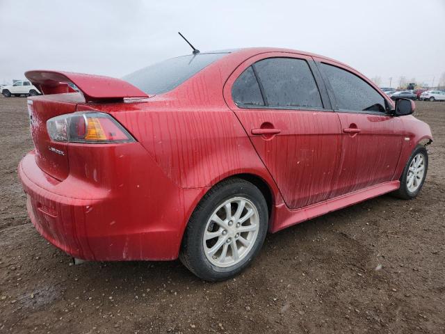 JA32U2FU9BU605566 - 2011 MITSUBISHI LANCER ES/ES SPORT წითელი ფოტო 3