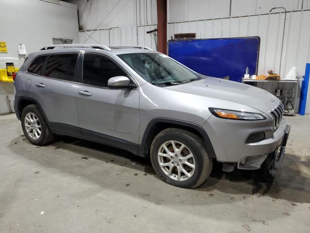 1C4PJMCS7FW527863 - 2015 JEEP CHEROKEE LATITUDE SILVER photo 4